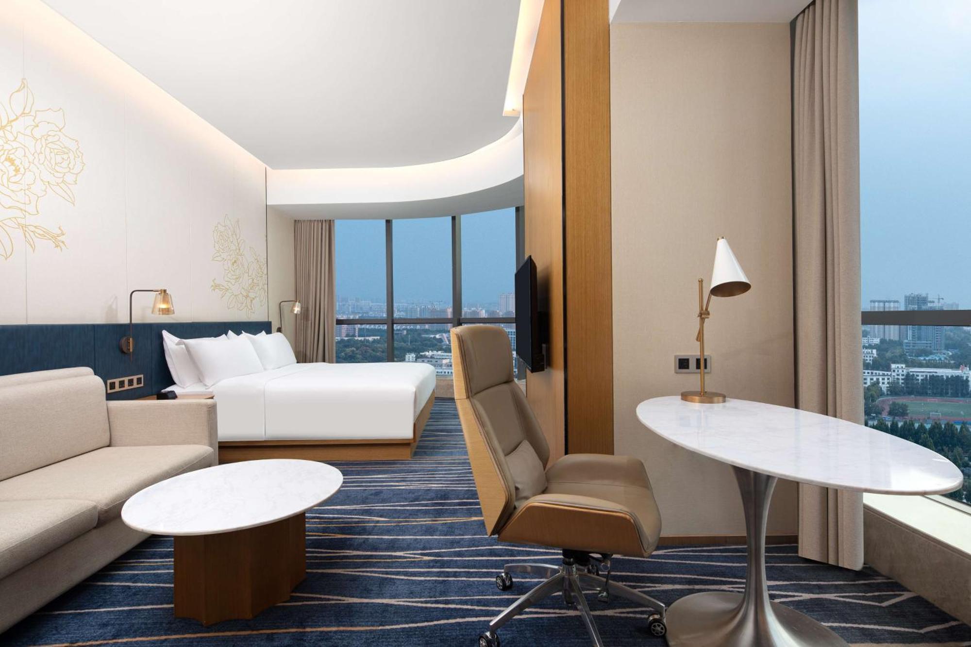 Hilton Garden Inn Zibo Zhangdian Exterior foto